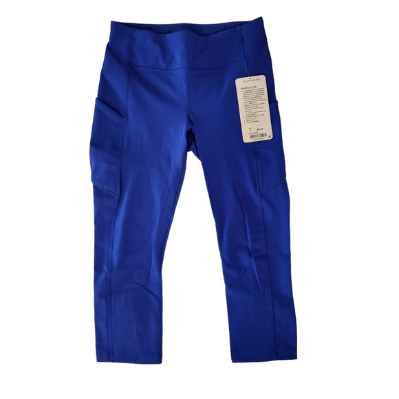 Lululemon Speed Up Crop - Cobalt Blue - Picture 2 of 11